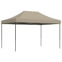 Tenda da Festa Pieghevole Pop-Up Tortora 410x279x315 cm