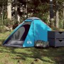 Tenda da Campeggio a Cupola per 2 Persone Blu Impermeabile