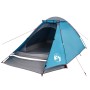 Tenda da Campeggio a Cupola per 2 Persone Blu Impermeabile