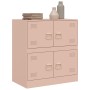 Credenza Rosa 67x39x73 cm in Acciaio