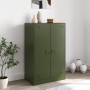 Credenza Verde Oliva 67x39x107 cm in Acciaio