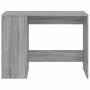 Scrivania Grigio Sonoma 102x50x75 cm in Legno Multistrato