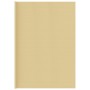 Tappeto da Tenda Beige 400x800 cm HDPE