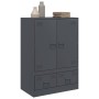 Credenza Antracite 67x39x95 cm in Acciaio