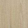 Armadietto da Bagno Rovere Sonoma 30x30x190cm Legno Multistrato