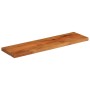 Piano per Tavolo 120x20x2,5 Rettangolare Legno Massello Acacia