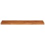 Piano per Tavolo 120x20x2,5 Rettangolare Legno Massello Acacia