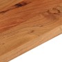 Piano per Tavolo 120x20x2,5 Rettangolare Legno Massello Acacia