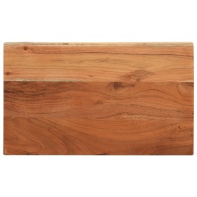 Piano Tavolo 40x30x3,8 cm Rettangolare Legno Massello Acacia