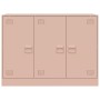 Credenza Rosa 99x39x73 cm in Acciaio