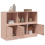 Credenza Rosa 99x39x73 cm in Acciaio