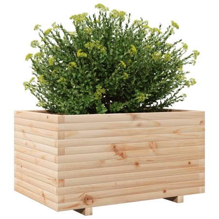 Fioriera da Giardino 90x60x49,5 cm in Legno Massello di Pino