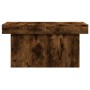 Tavolino da Salotto Rovere Fumo 100x55x40 cm Legno Multistrato