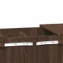 Tavolino Salotto Rovere Marrone 100x55x40 cm Legno Multistrato