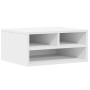 Supporto per Stampante Bianco 49x40x22,5 cm Legno Multistrato