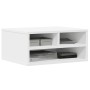 Supporto per Stampante Bianco 49x40x22,5 cm Legno Multistrato