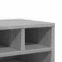 Supporto Stampante Grigio Sonoma 40x32x22,5cm Legno Multistrato