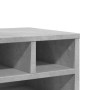 Supporto Stampante Grigio Cemento 40x32x22,5 Legno Multistrato