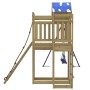Set da Gioco da Esterno in Legno di Pino Impregnato