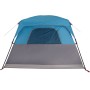 Tenda Familiare Cabina per 6 Persone Blu Impermeabile