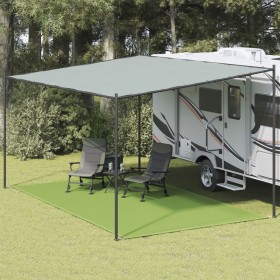 Tappeto da Tenda Verde Chiaro 300x500 cm HDPE