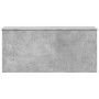 Contenitore Grigio Cemento 100x42x46 cm in Legno Multistrato