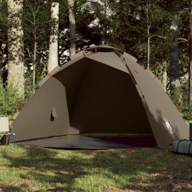 Tenda da Pesca 4 Persone Verde Oliva a Rilascio Rapido