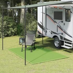 Tappeto da Tenda Verde Chiaro 200x300 cm HDPE