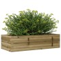 Fioriera da Giardino 90x40x23 cm in Legno di Pino Impregnato