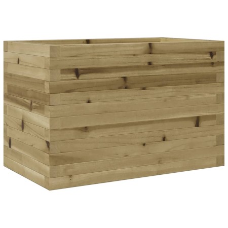 Fioriera da Giardino 70x40x45,5 cm in Legno di Pino Impregnato