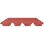 Baldacchino per Dondolo Giardino Terracotta 150/130x105/70 cm