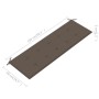 Panchina da Giardino 3 Posti e Cuscino 150cm Massello Eucalipto
