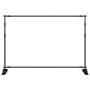 Supporto per Fondale Nero 305x243 cm in Acciaio