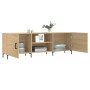 Mobile Porta TV Rovere Sonoma 150x30x50 cm in Legno Multistrato