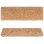 Tappetini per Scale 10 pz 65x21x4 cm Beige