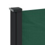 Tenda da Sole Laterale Retrattile Verde Scuro 120x500 cm