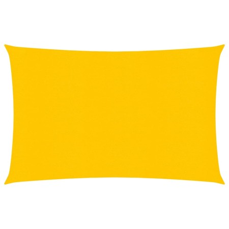 Vela Parasole 160 g/m² Rettangolare Giallo 2x3 m in HDPE