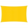 Vela Parasole 160 g/m² Rettangolare Giallo 4x6 m in HDPE