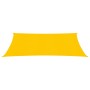 Vela Parasole 160 g/m² Rettangolare Giallo 4x6 m in HDPE