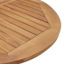 Set da Pranzo per Giardino 5 pz in Legno Massello di Acacia