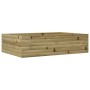 Fioriera da Giardino 90x60x23 cm in Legno di Pino Impregnato