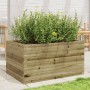 Fioriera da Giardino 90x60x45,5 cm in Legno di Pino Impregnato