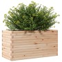 Fioriera da Giardino 90x40x45,5 cm in Legno Massello di Pino