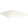 Copertura Superiore per Gazebo 310 g/m² 3x3 m Bianco Crema