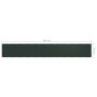 Paravento da Balcone Verde Scuro 90x600 cm Tessuto Oxford