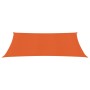 Vela Parasole 160 g/m² Arancione 3,5x5 m in HDPE