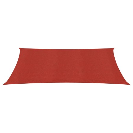 Vela Parasole 160 g/m² Rossa 3x4,5 m in HDPE