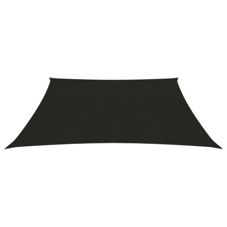 Vela Parasole 160 g/m² Nera 5x5 m in HDPE