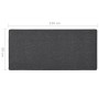 Tappeto Corsia Antracite 80x150 cm