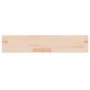 Ripiano 100x20x4 cm Legno Massello di Rovere Non Trattato